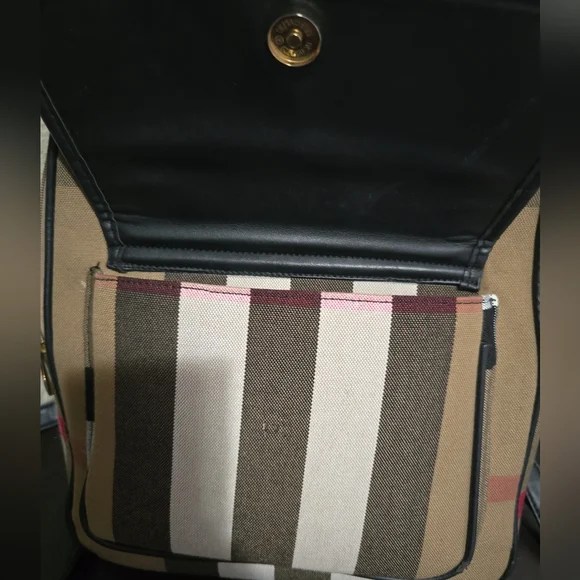 Plaid Designer Backpack - Picture 3 of 8